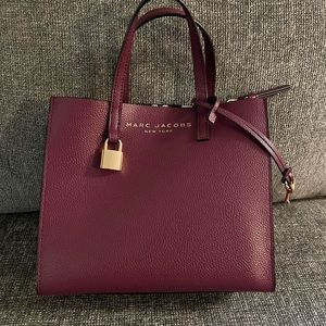 Marc Jacobs purse. Purplish maroon